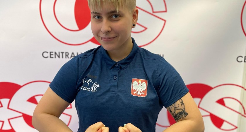 Na zdjęciu Katarzyna Kozera na zgrupowaniu kadry