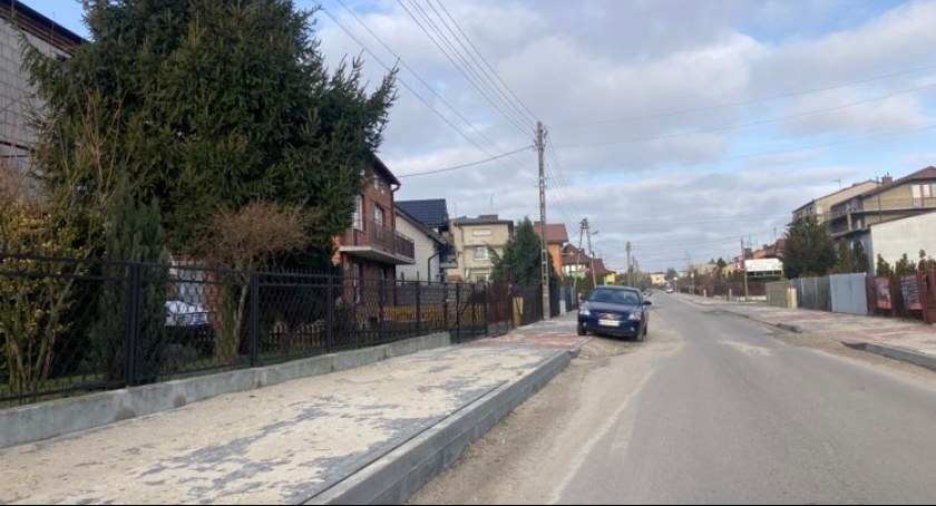 Na zdjęciu ulica Północna w dzielnicy Kowalowiec