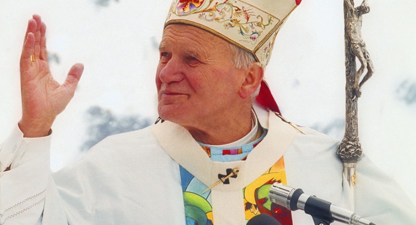 Na zdjęciu Jan Paweł II, fot. Wikipedia
