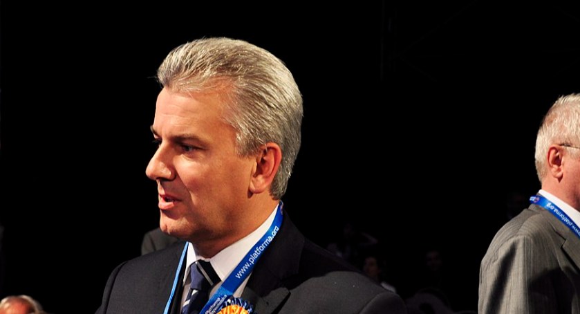 Na zdjęciu Cezary Grabarczyk, fot. Wikipedia