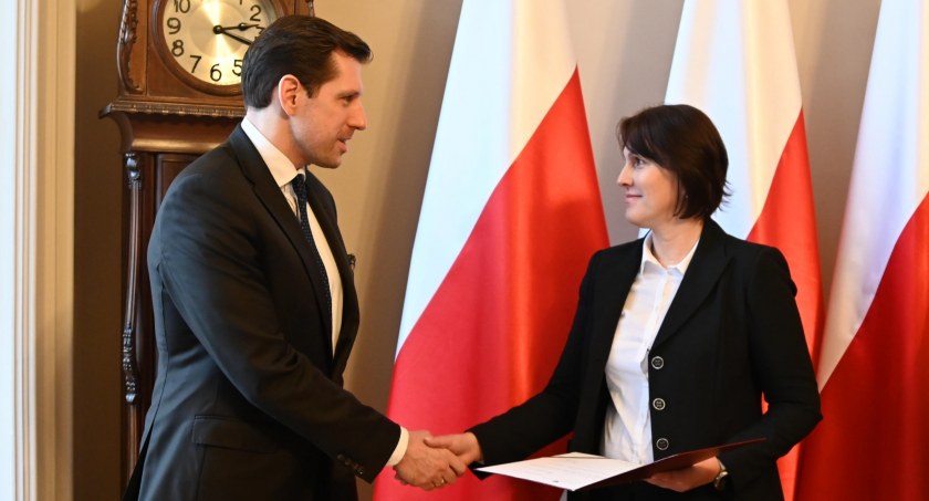 Na zdjęciu Tomasz Bocheński i Małgorzata Widawska, for. UW Łódź