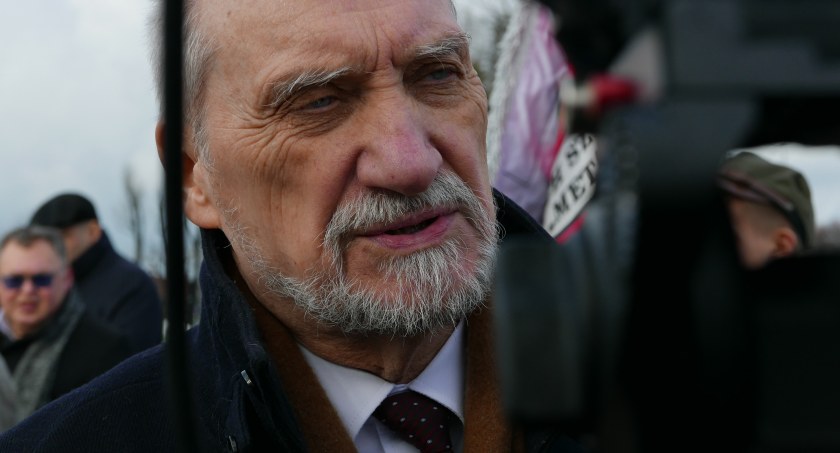 Na zdjęciu Antoni Macierewicz