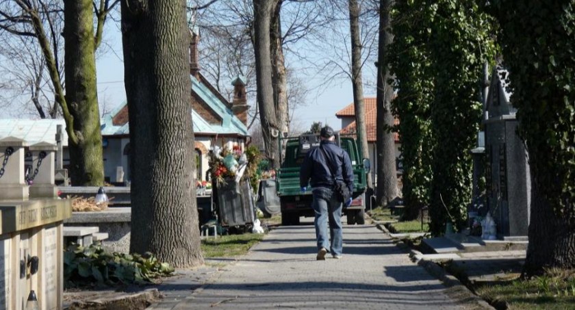 Na zdjęciu Nowy Cmentarz