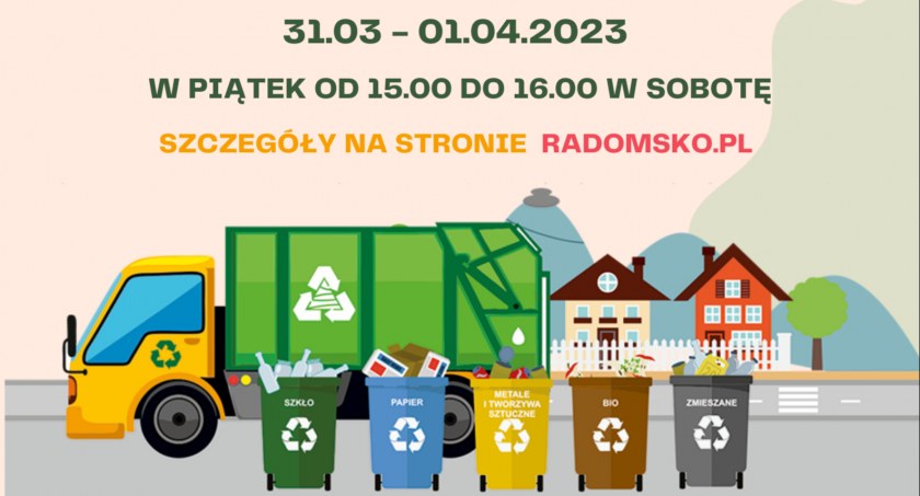 Na zdjęciu plakat promujący akcję, fot. UM Radomsko