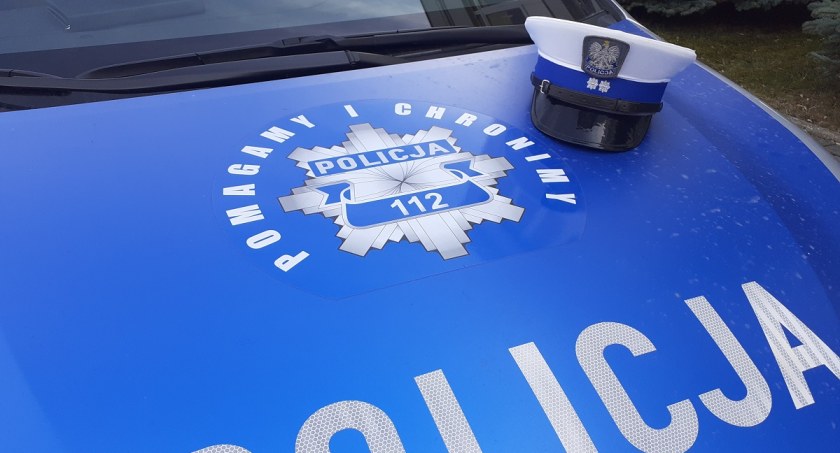 Na zdjęciu radiowóz, fot. KPP Radomsko