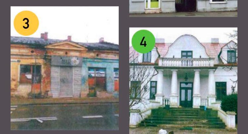 Na zdjęciu budynki do remontu