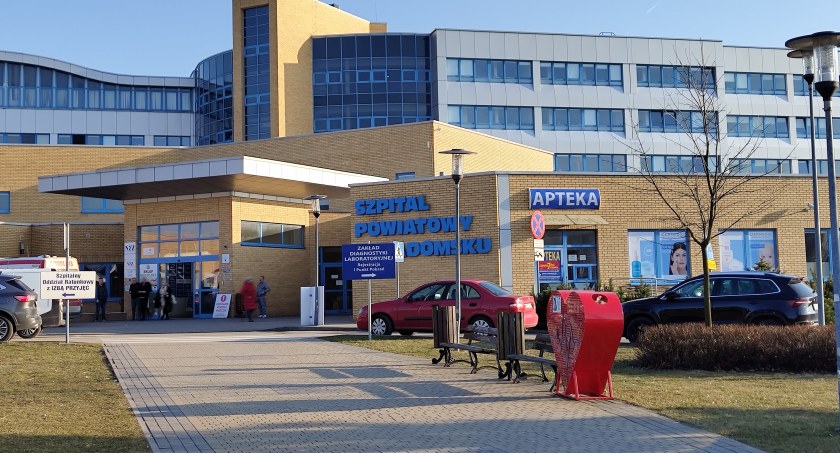 Na zdjęciu Szpital Powiatowy