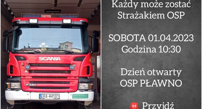 Na zdjęciu plakat promujący wydarzenie fot. Facebook/ OSP Pławno