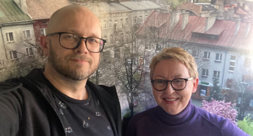 Na zdjęciu Andrzej Andrysiak i Wioletta Pal