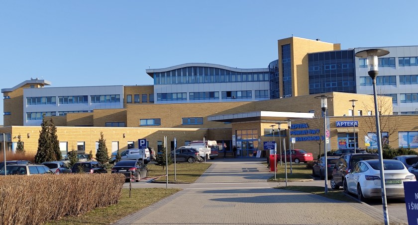 Na zdjęciu Szpital Powiatowy