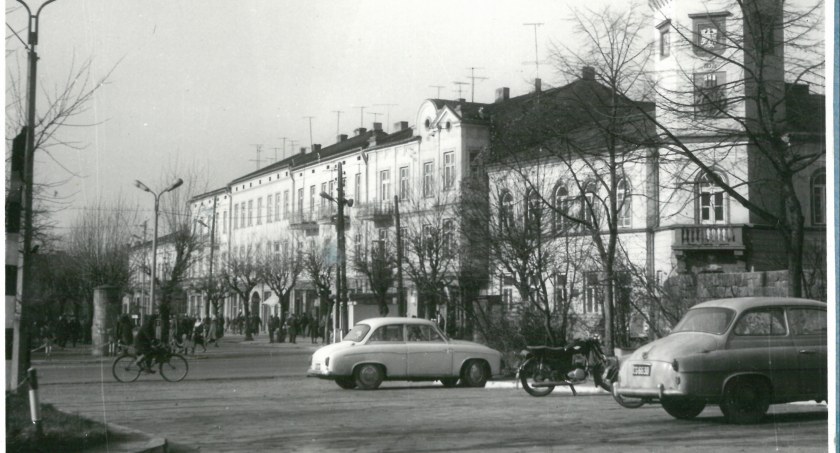 Na zdjęciu centrum Radomska, lata 60., fot. Archiwum muzeum
