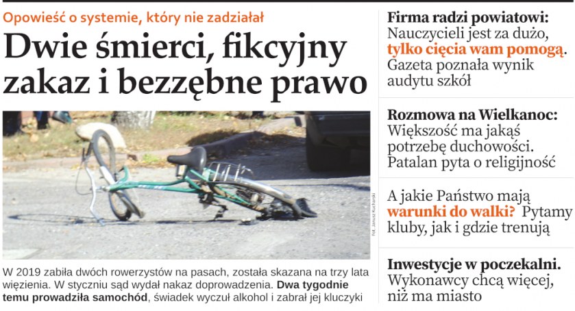 Na zdjęciu okładka najnowszego numeru GR
