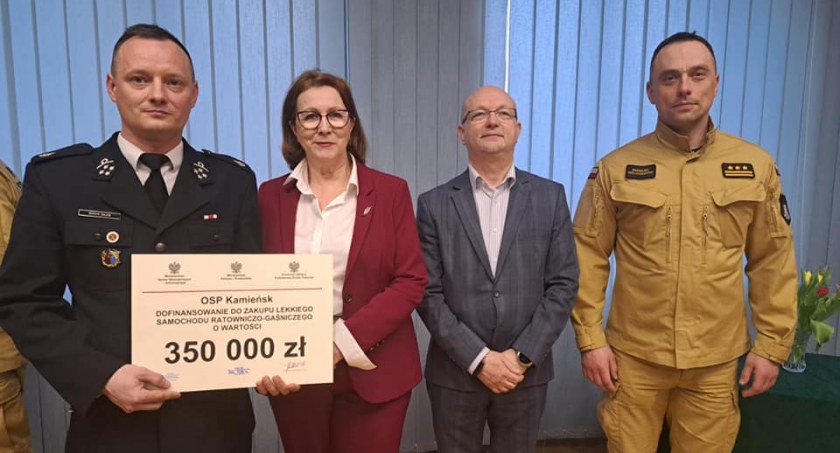 Na zdjęciu Marcin Bajon, Anna Milczanowska, Bogdan Pawłowski i Mariusz Wojcieszko, fot. Facebook