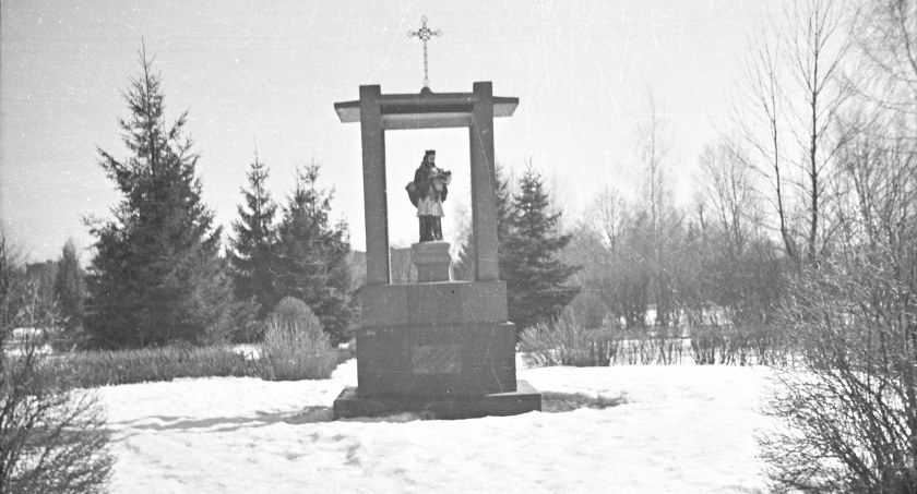 Na zdjęciu park Świętojański, lata wojenne, fot. archiwum Muzeum Regionalnego