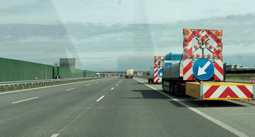 Na zdjęciu autostrada A1, fot. Facebook