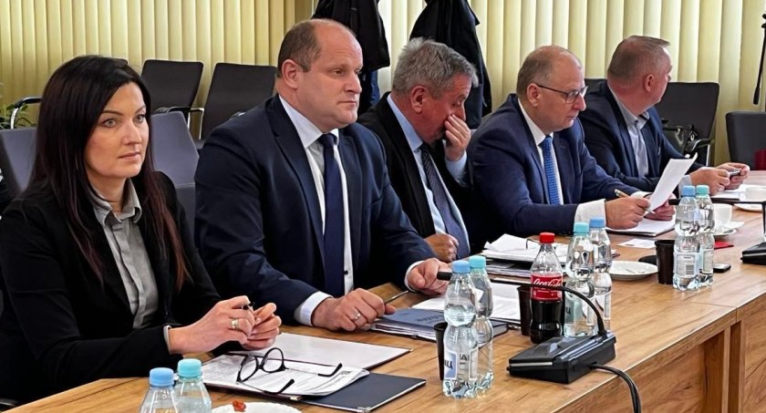 Starosta Beata Pokora na konwencie w Łasku, fot. Facebook
