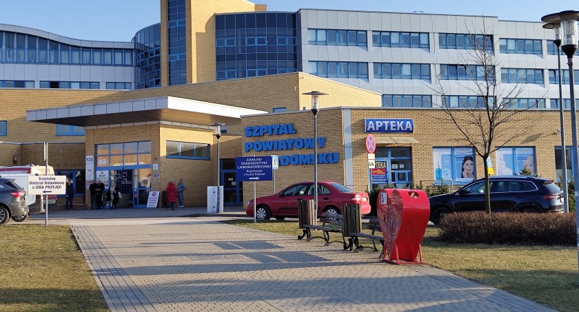 Na zdjęciu Szpital Powiatowy w Radomsku 