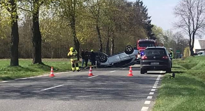 Na zdjęciu wypadek w Silniczce, fot. Facebook/Radomsko Gdzie stoją 