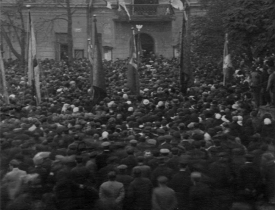 Na zdjęciu: manifestacja w Radomsku