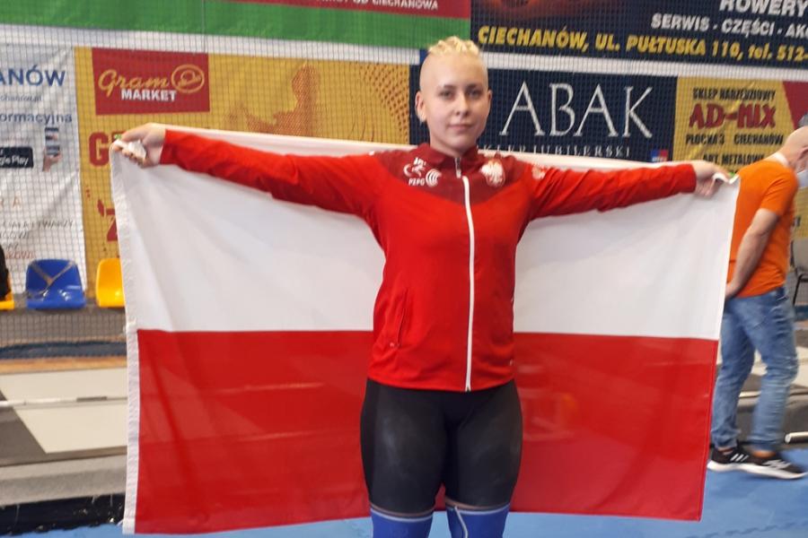Zdjęcie Katarzyny Kozyry z UMLKS Radomsko