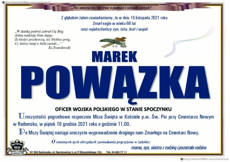 Marek  Powązka