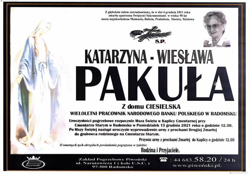Katarzyna Wiesława Pakuła