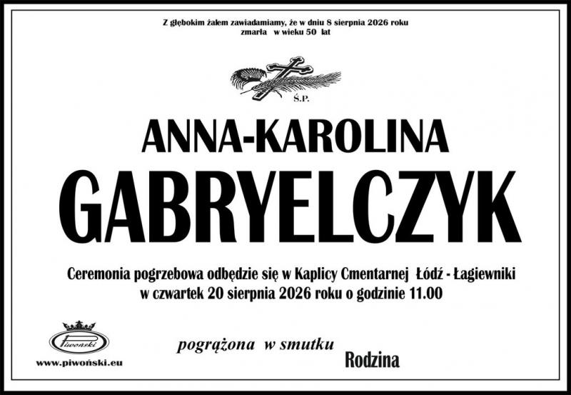 Anna-Karolina Gabryelczyk
