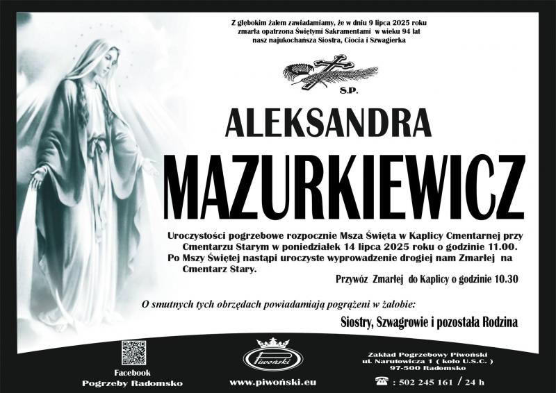 Aleksandra Mazurkiewicz