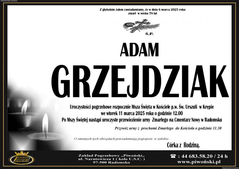 Adam Grzejdziak