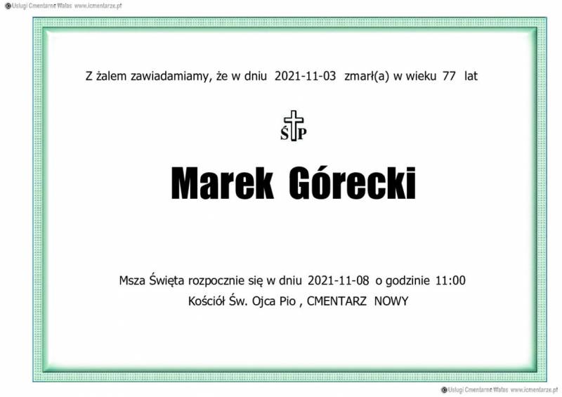 Marek Górecki
