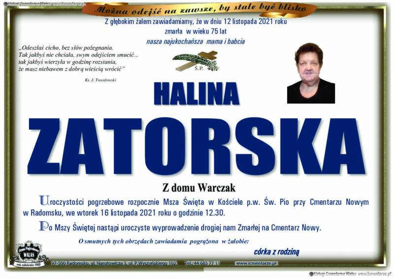 Halina Zatorska
