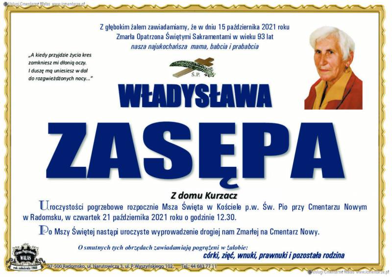 Władysława Zasępa