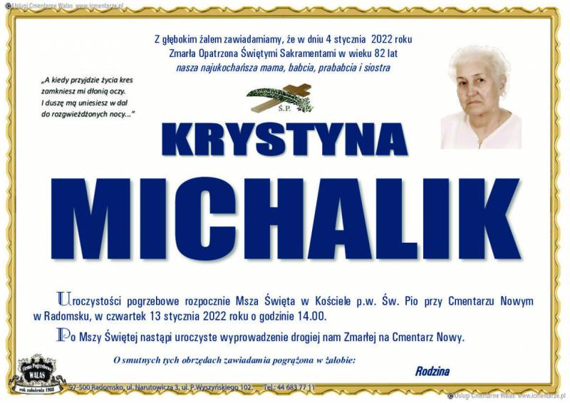 Krystyna Michalik