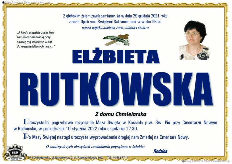 Elżbieta  Rutkowska