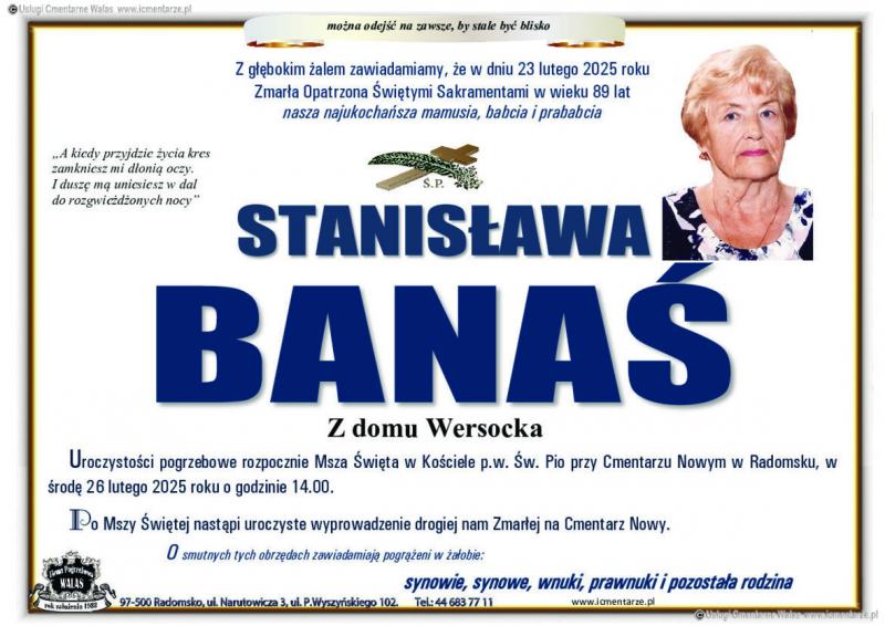 Stanisława Banaś