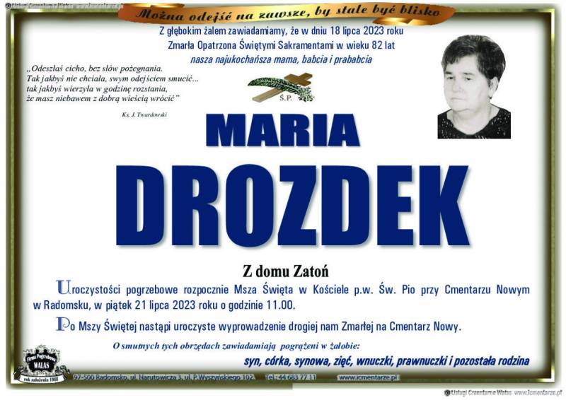 Maria Drozdek