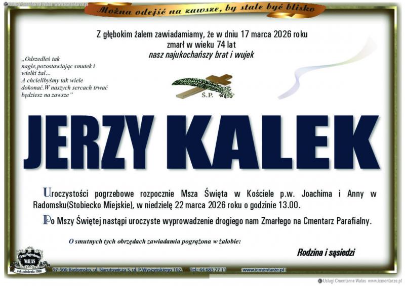 Jerzy Kalek