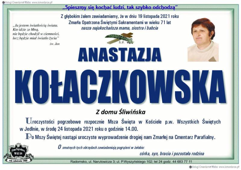Anastazja Kołaczkowska