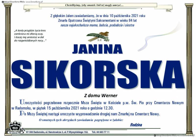 Janina Sikorska