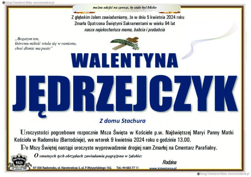 Walentyna  Jędrzejczyk