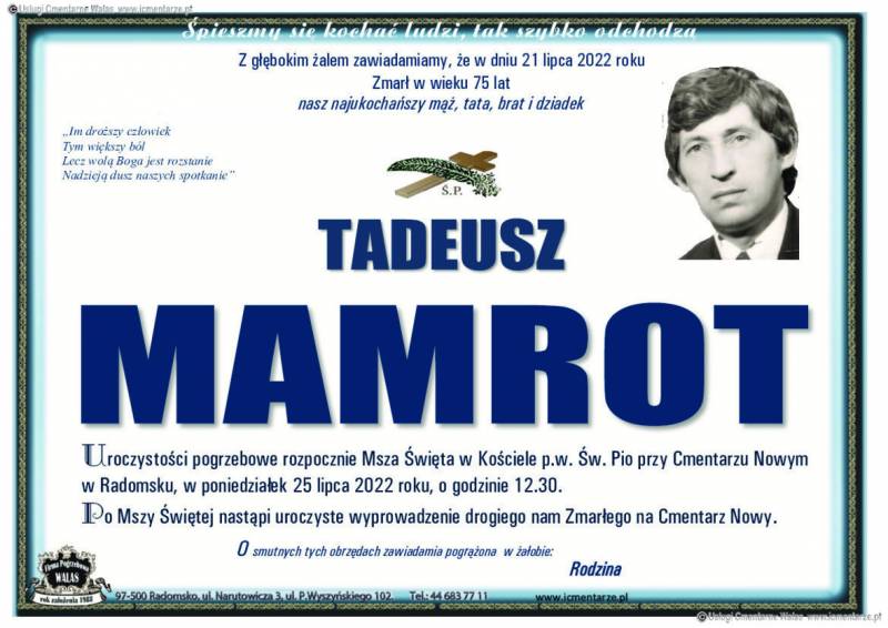 Tadeusz Mamrot