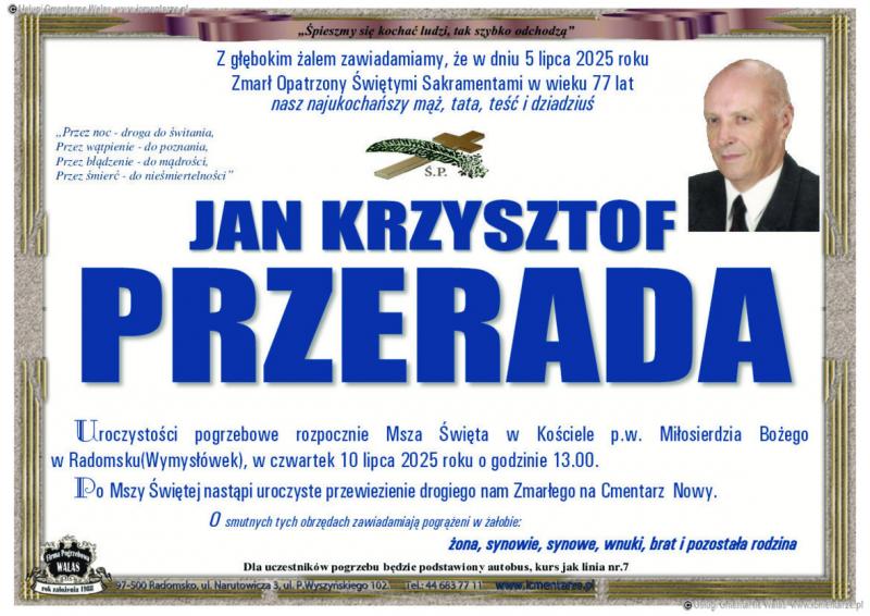 Jan Krzysztof Przerada
