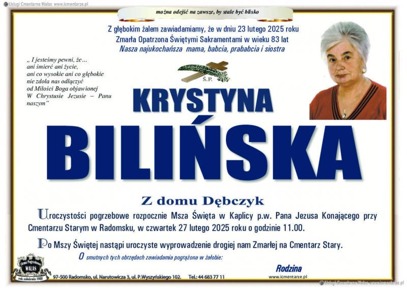 Krystyna Bilińska