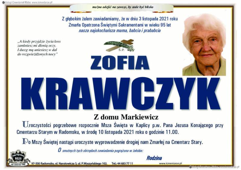 Zofia Krawczyk
