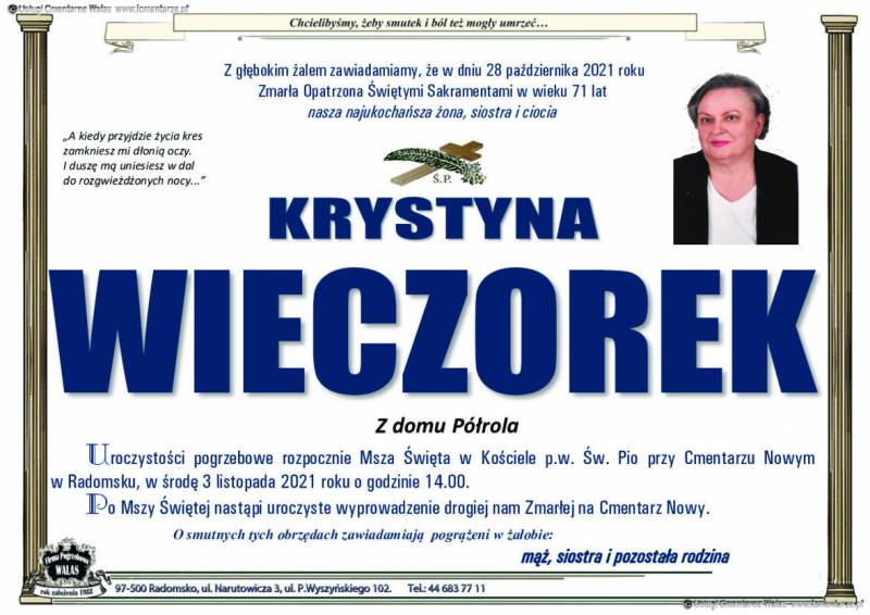 Krystyna Wieczorek