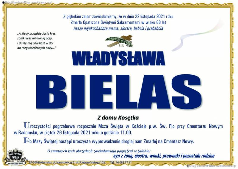 Władysława Bielas