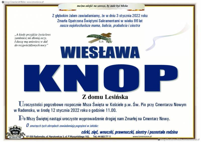 Wiesława Knop