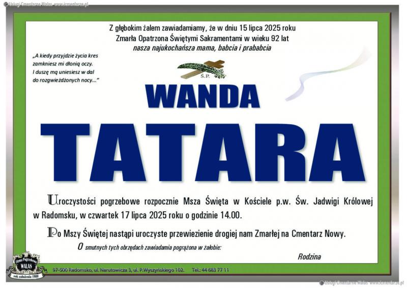 Wanda Tatara