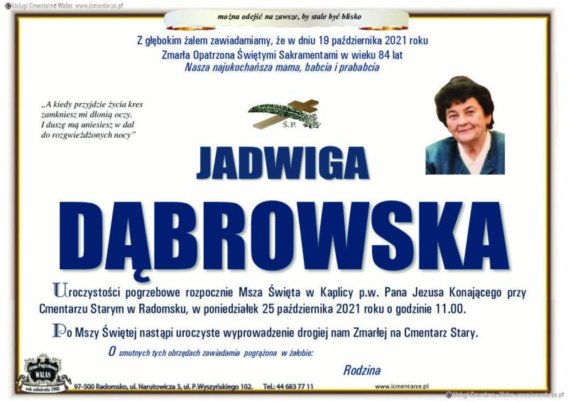 Jadwiga Dąbrowska