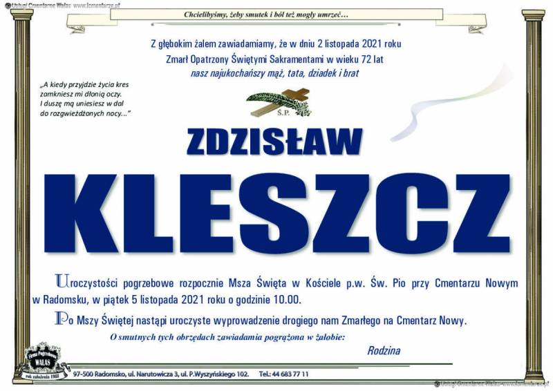Zdzisław Kleszcz